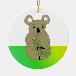 Koala Bear Julgransprydnad Keramik