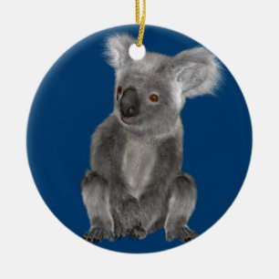 Koala Bear Julgransprydnad Keramik