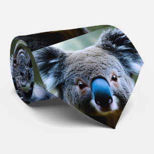Koala Bear Kärlek A Selfie, Neck Tie Slips
