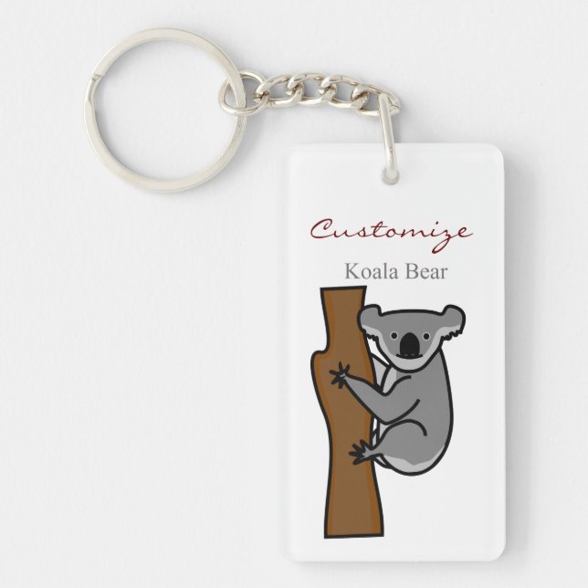 Koala Bear klättrande Träd Thunder_Cove (Framsidan)