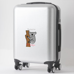 Koala Bear klättrande Träd Thunder_Cove Klistermärken