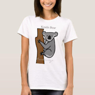 Koala Bear klättrande Träd Thunder_Cove T Shirt