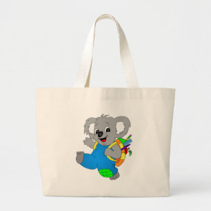 Koala Bear med ryggsäck Jumbo Tygkasse