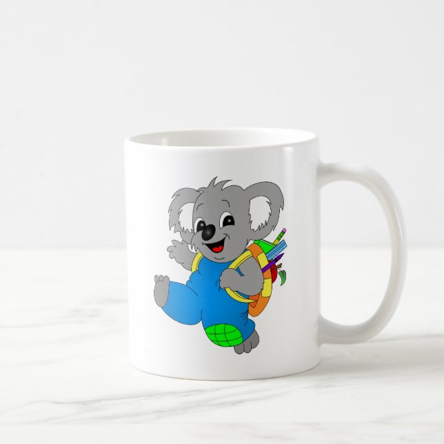 Koala Bear med ryggsäck Kaffemugg (Höger)