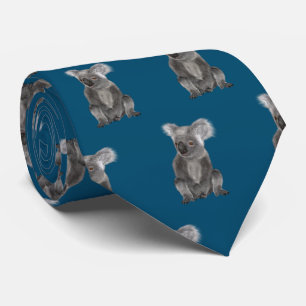 Koala Bear Neck Tie Slips