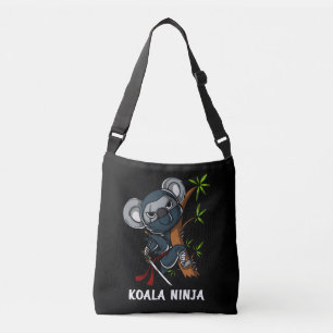 Koala Bear Ninja Samurai Martial Arts Animal Axelväska