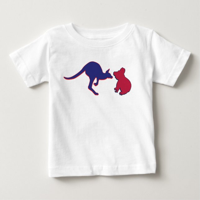 Koala Bear och Kangaroo T Shirt (Framsida)