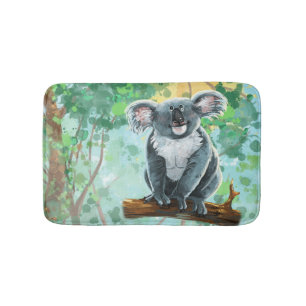 Koala Bear-presenter och tillbehör Badrumsmatta
