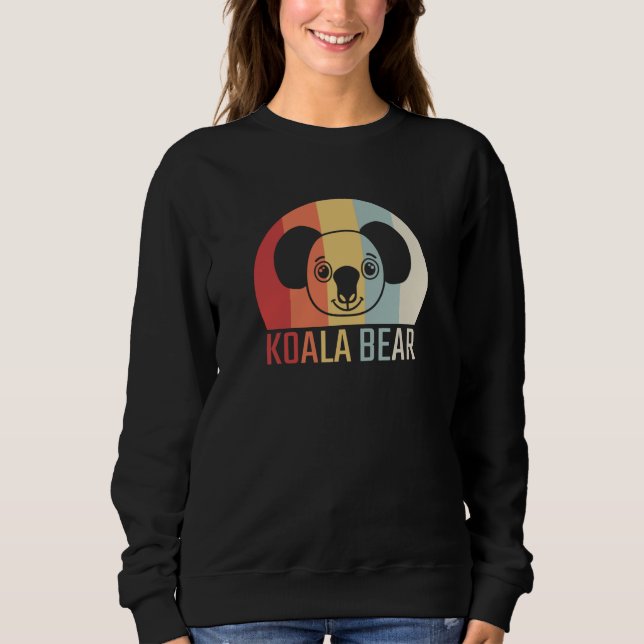 Koala Bear Retro T Shirt (Framsida)