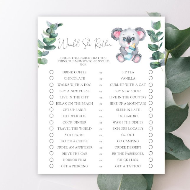 Koala Bear, skulle hon hellre visa sig vara babysk (Skapare uppladdad)