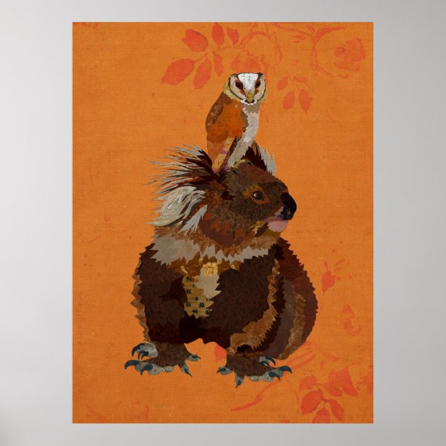 KOALA BEAR & UGGLA POSTER (Framsidan)