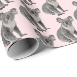 Koala Bears på Rosa  Presentpapper