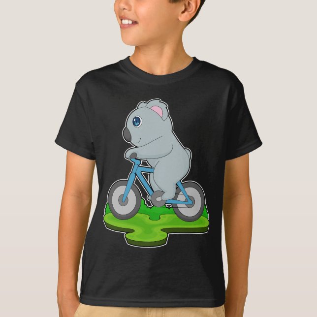 Koala Bicycle T Shirt (Framsida)