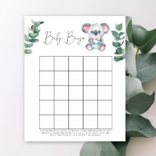 Koala Björn Bebis dusin bingo spel