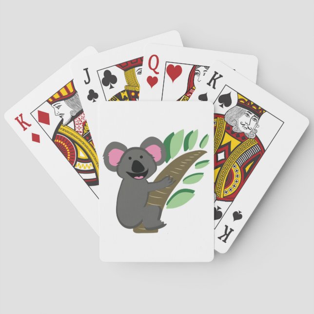 Koala Björn Casinokort (Baksidan)