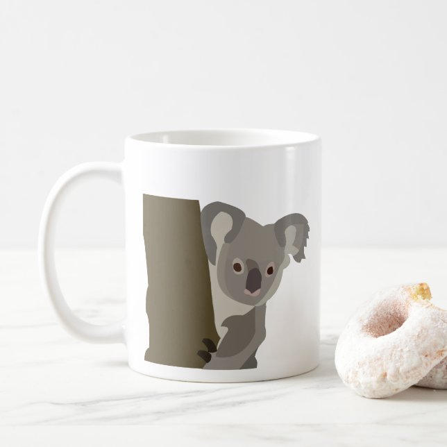 Koala Björn Djurälskare Kaffemugg (Med munk)