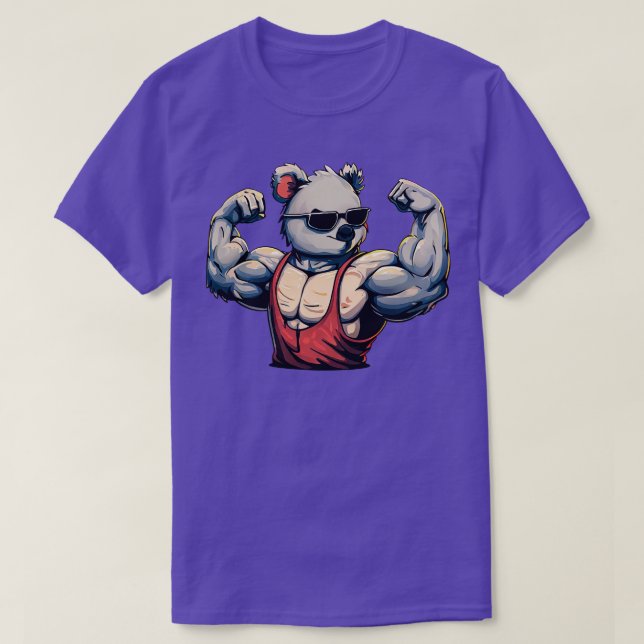 Koala björn Muscle T Shirt (Design framsida)