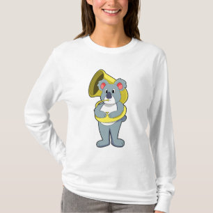 Koala björn på Music med Saxophone.PNG T Shirt
