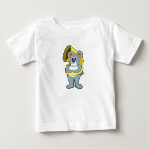 Koala björn på Music med Saxophone.PNG T Shirt