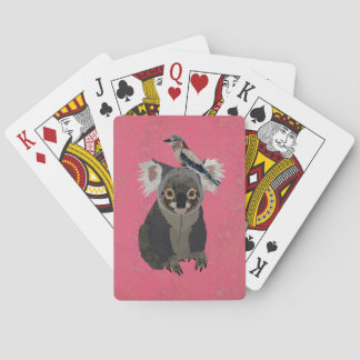 KOALA BJÖRN & SYRLILJA FÅGEL CASINOKORT