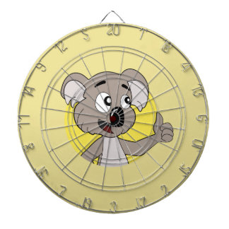 Koala björn tecknad dart board darttavla