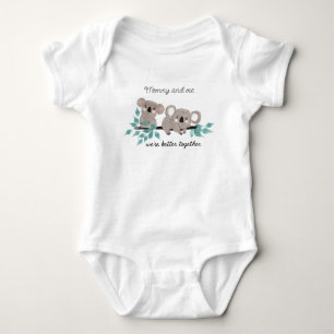 Koala Björn Vatten Färg Baby Kroppsdräkt T Shirt