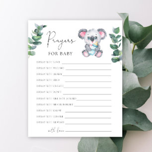 Koala björndusch Prayers för baby
