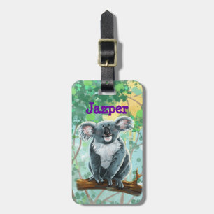 Koala björngåvor och tillbehör bagagebricka