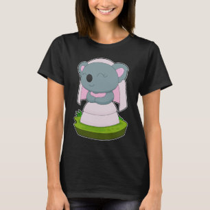 Koala Brudslöja Bröllop T Shirt