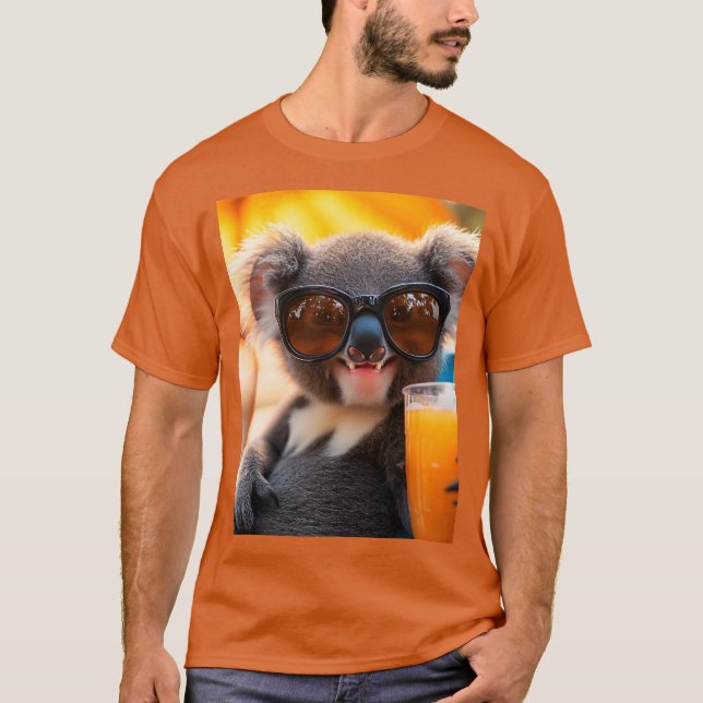 Koala - Chillmodus aktiviert T Shirt (Framsida)