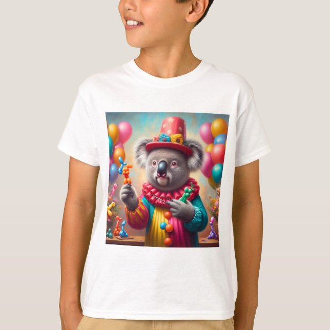Koala Clown T Shirt (Framsida)