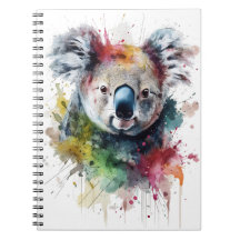 Koala Colorido: una ilustración vibrante