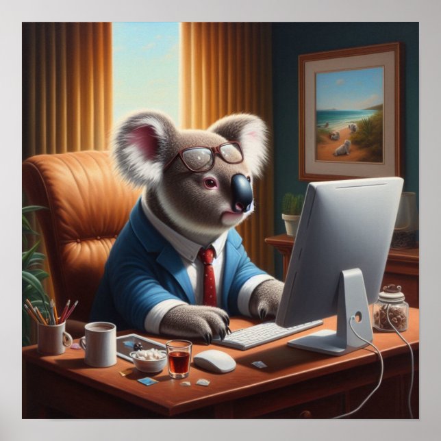 Koala Computer Poster (Framsidan)