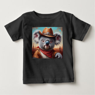 Koala Cowboy blir på svenska Koala Cowboy. Inget ö T Shirt