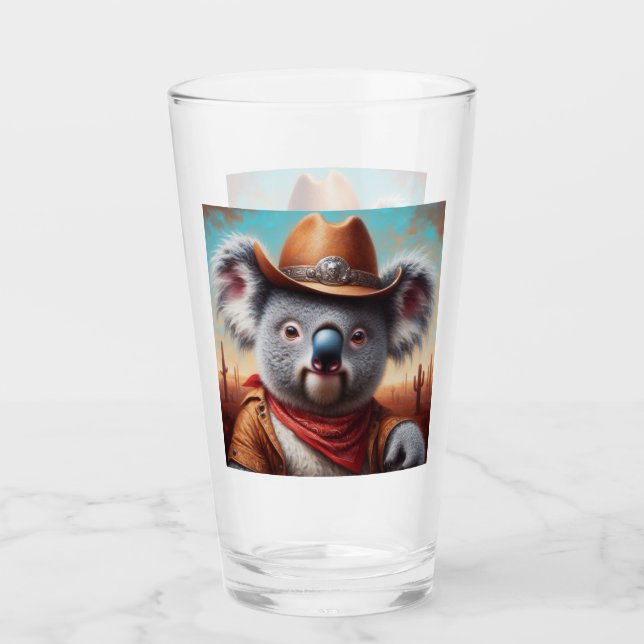 Koala Cowboy Glaskopp (Framsida)