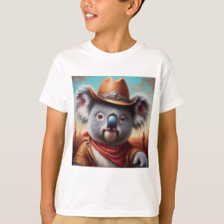 Koala Cowboy T Shirt