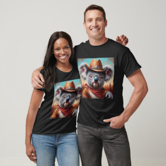Koala Cowboy T Shirt
