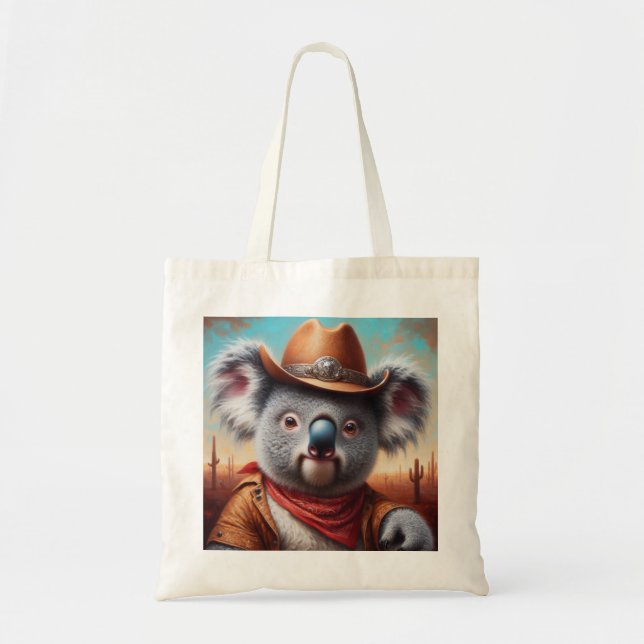 Koala Cowboy Tygkasse (Framsidan)