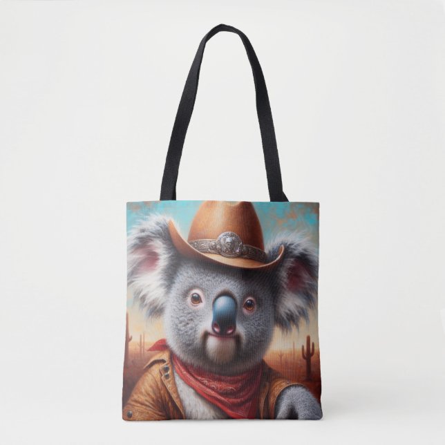 Koala Cowboy Tygkasse (Framsida)