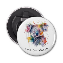 Koala Cuddles i Färg, anpassningsbar Flasköppnare