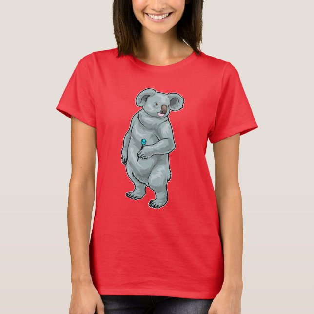 Koala Darts Dart T Shirt (Framsida)