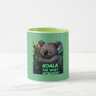 Koala Den Tysta Introvertkaffekoppen Mugg