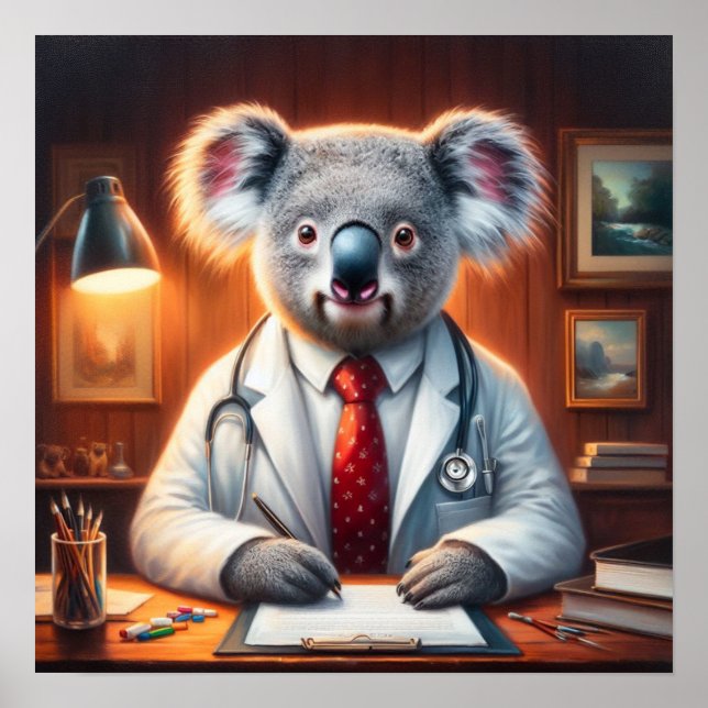 Koala Doktor Poster (Framsidan)