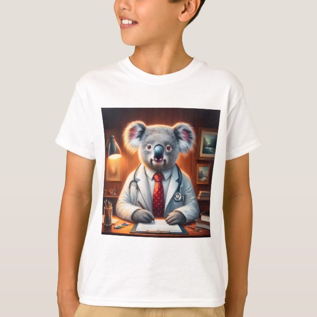 Koala Doktor T Shirt (Framsida)