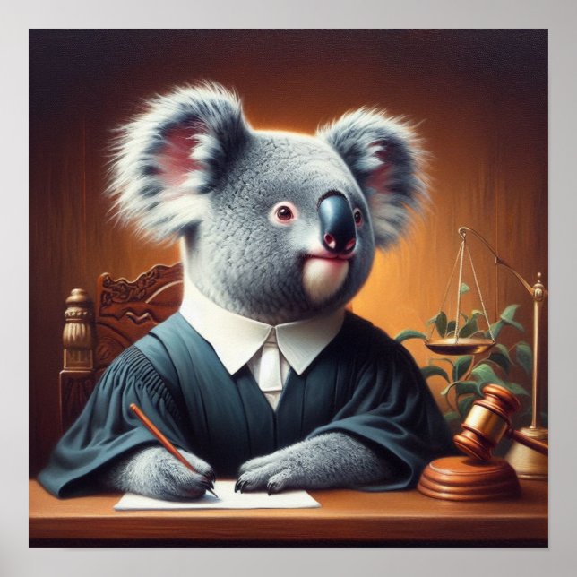 Koala Domare Poster (Framsidan)
