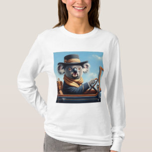 Koala Driving T Shirt