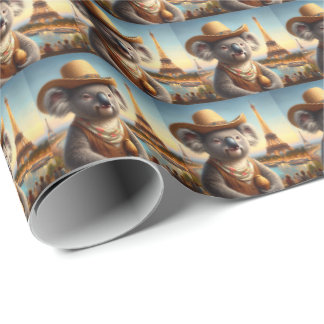 Koala Eiffel Torn Presentpapper
