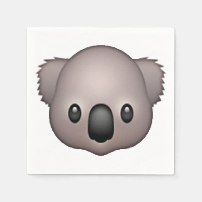 Koala - Emoji Pappersservett (Framsidan)