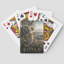 Koala Eukalyptusskog DJUR Poker