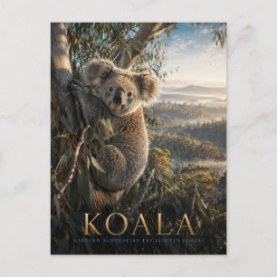 Koala Eukalyptusskog DJUR Vykort